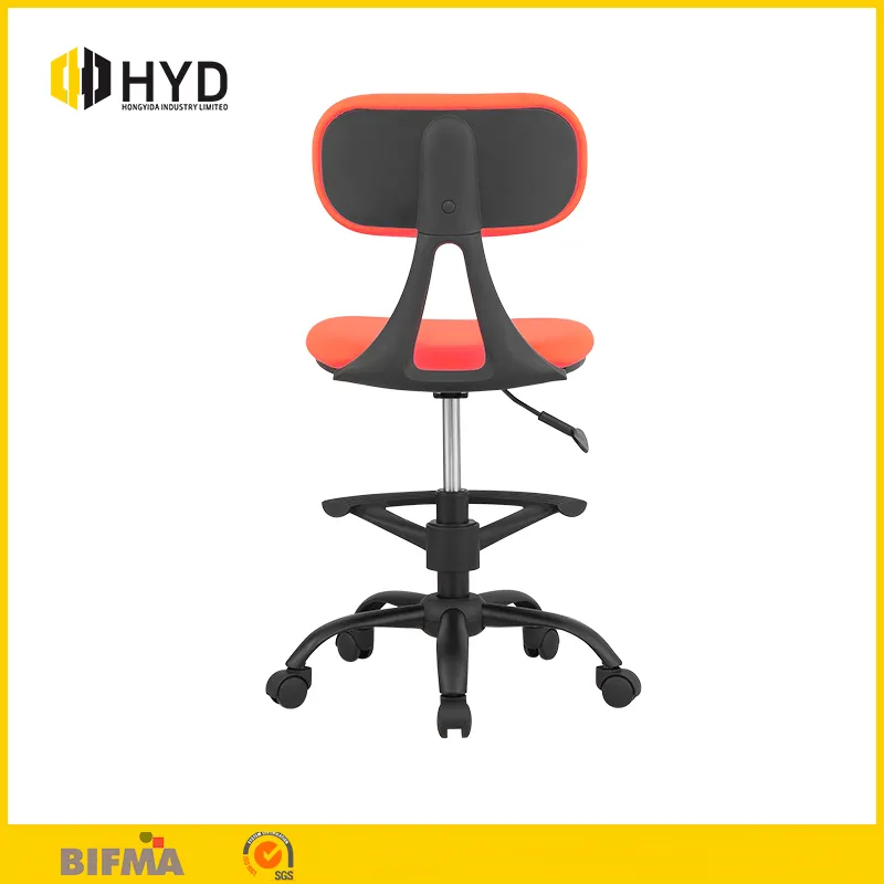 Office Chair Perfect Posture Delux Fabric Computer Task Chair with Footrest