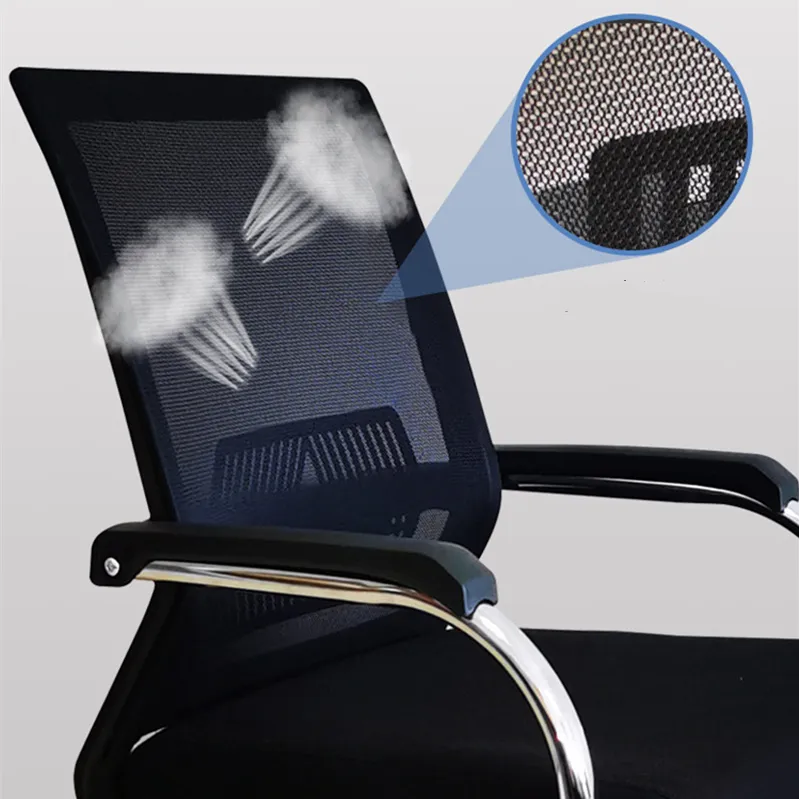 Office Chair Staff Meeting Chair Computer Home Arched Mesh Chair Backrest Dormitory Chair Furniture