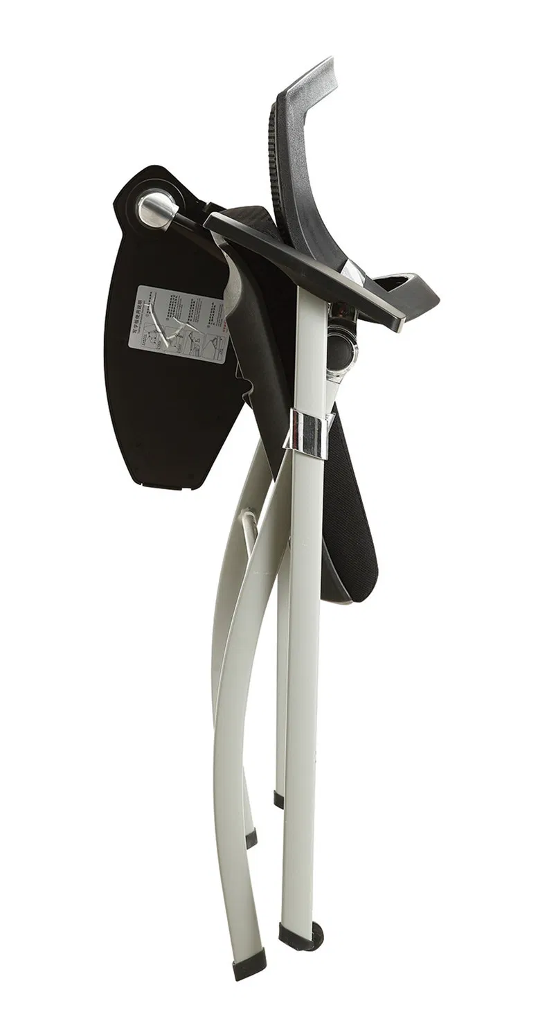 Office Mesh Classroom Plastic Steel Foldable Lecture Seminar Hall Training Room Adult School Student Study Chair with Writing Pad