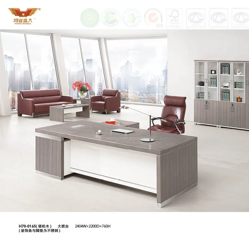Panel System Office Contract Wooden Contract Manager Furniture Desk (H70-0172)