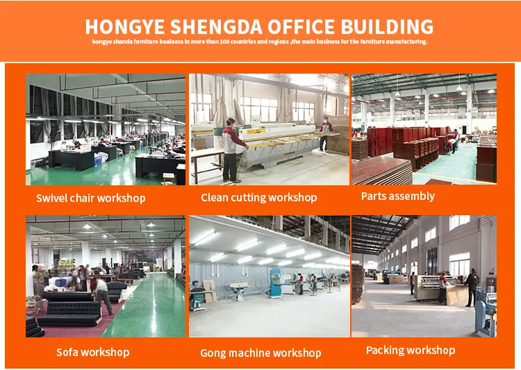 Panel System Office Contract Wooden Contract Manager Furniture Desk (H70-0172)