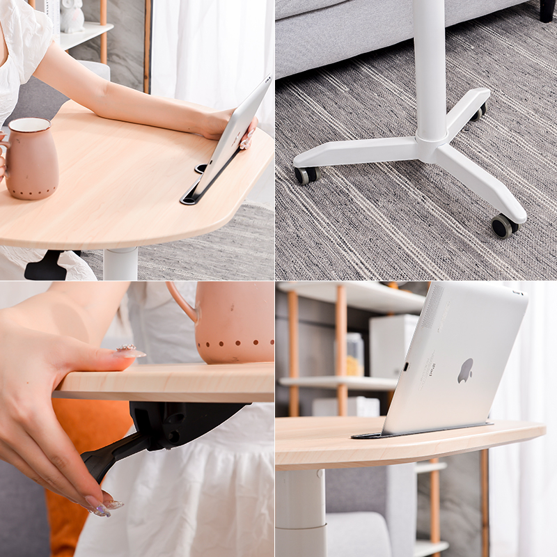 Pneumatic Height Adjustable Sit to Stand Computer Lift Office Table Desk