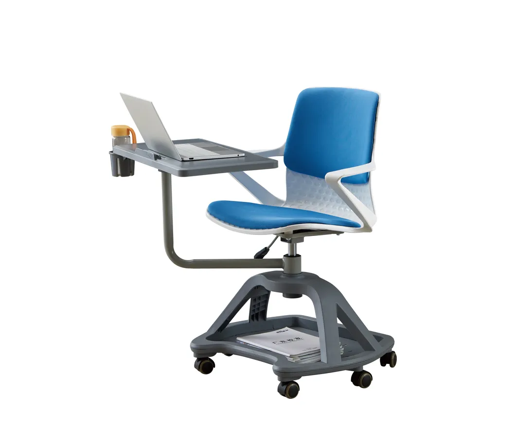 Popular Modern Colorful Plastic Training Chair with Castors (BL-XYDX06D+04D+02)