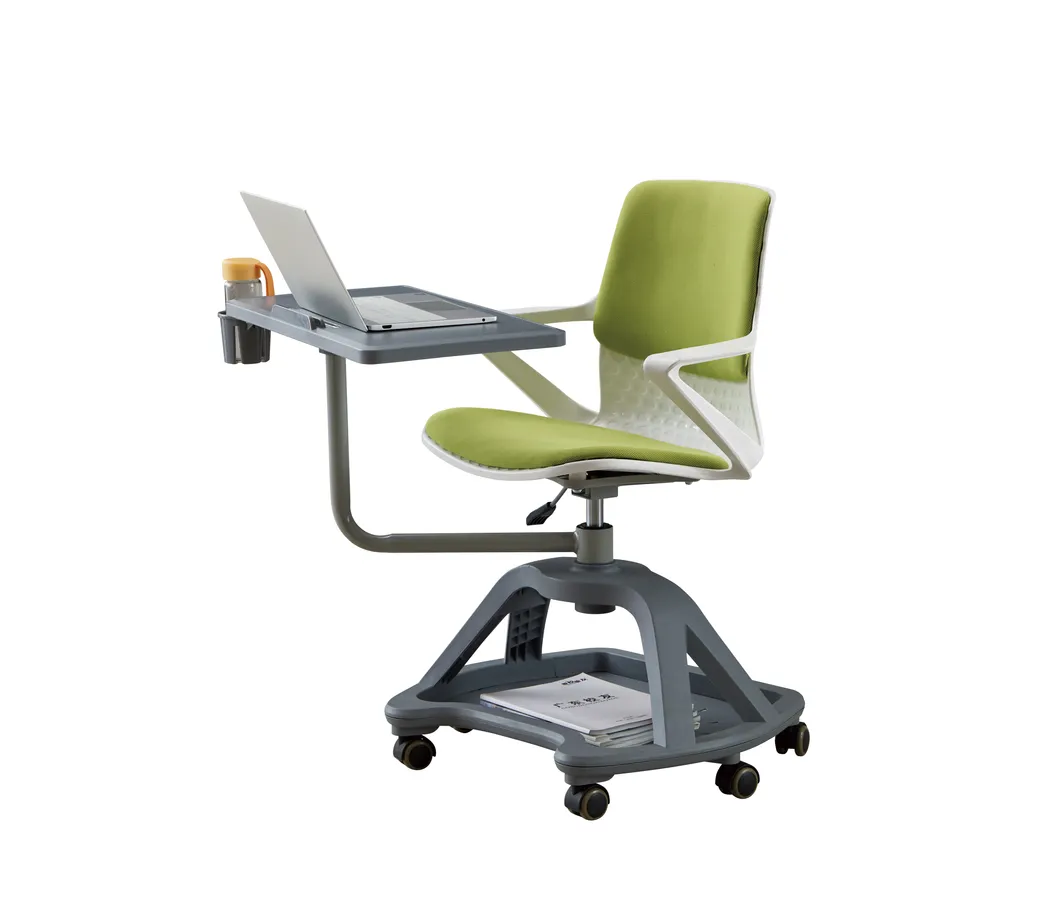 Popular Modern Colorful Plastic Training Chair with Castors (BL-XYDX06D+04D+02)