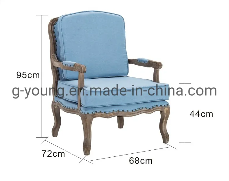 Promotional Top Quality Accent Chair Flowered Arm Chair