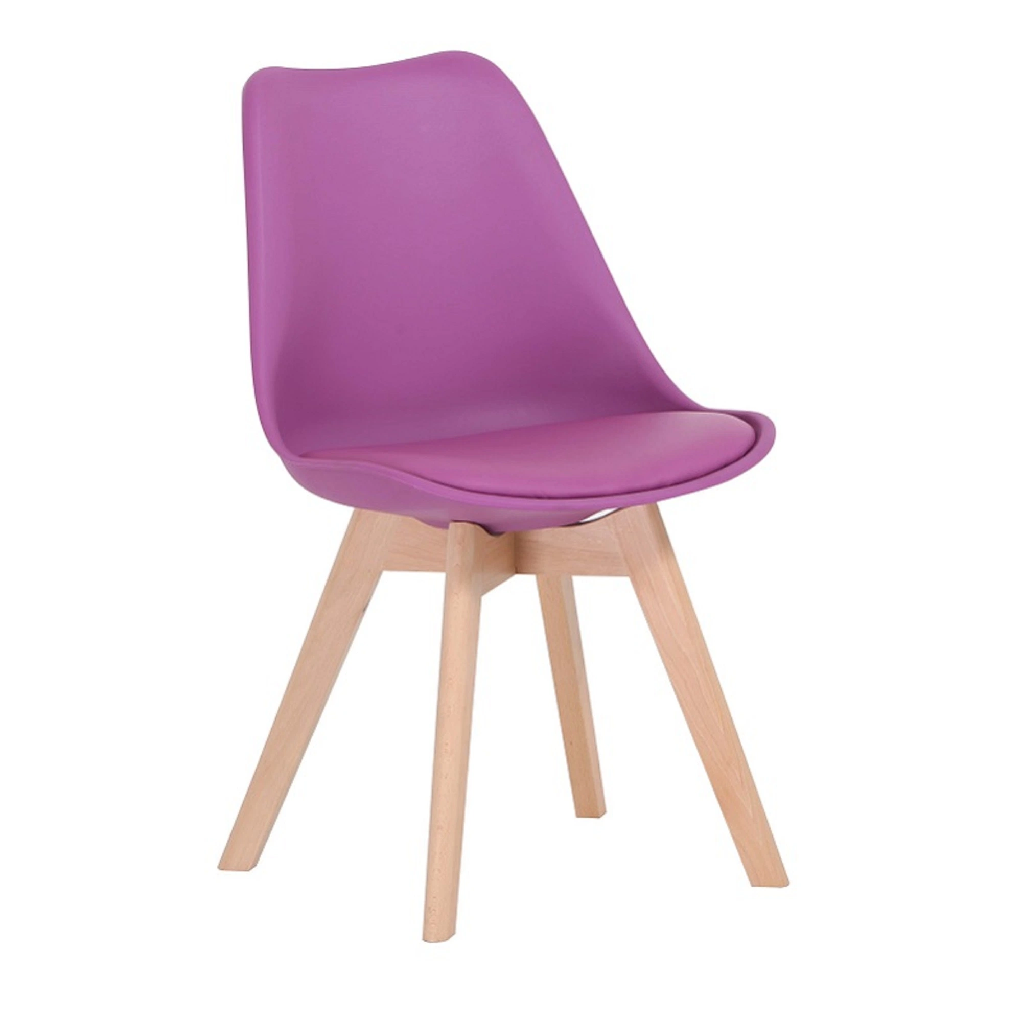 Replica Tulip Cushion Plastic Seat Chromed Legs Living Room Chairs