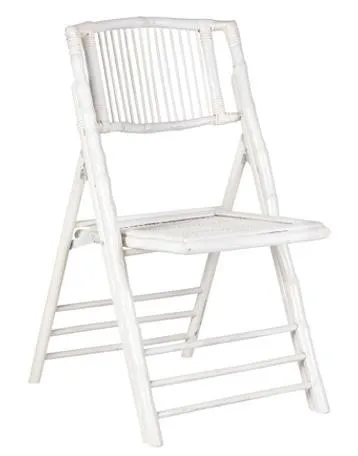 Restaurant Patio Garden Rattan Chair Foldable Dining Chair