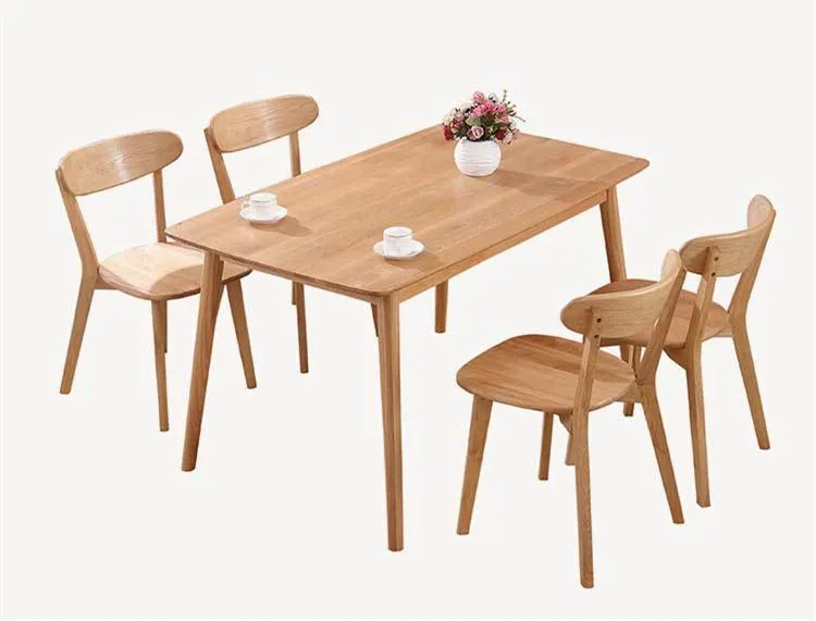Solid Wood Dining Chair Restaurant Furniture Modern Simple Chinese Furniture