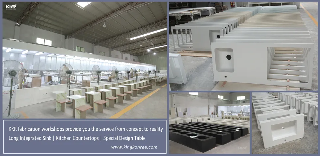 Stone Solid Surface Restaurant Dining Table 2 Person Table