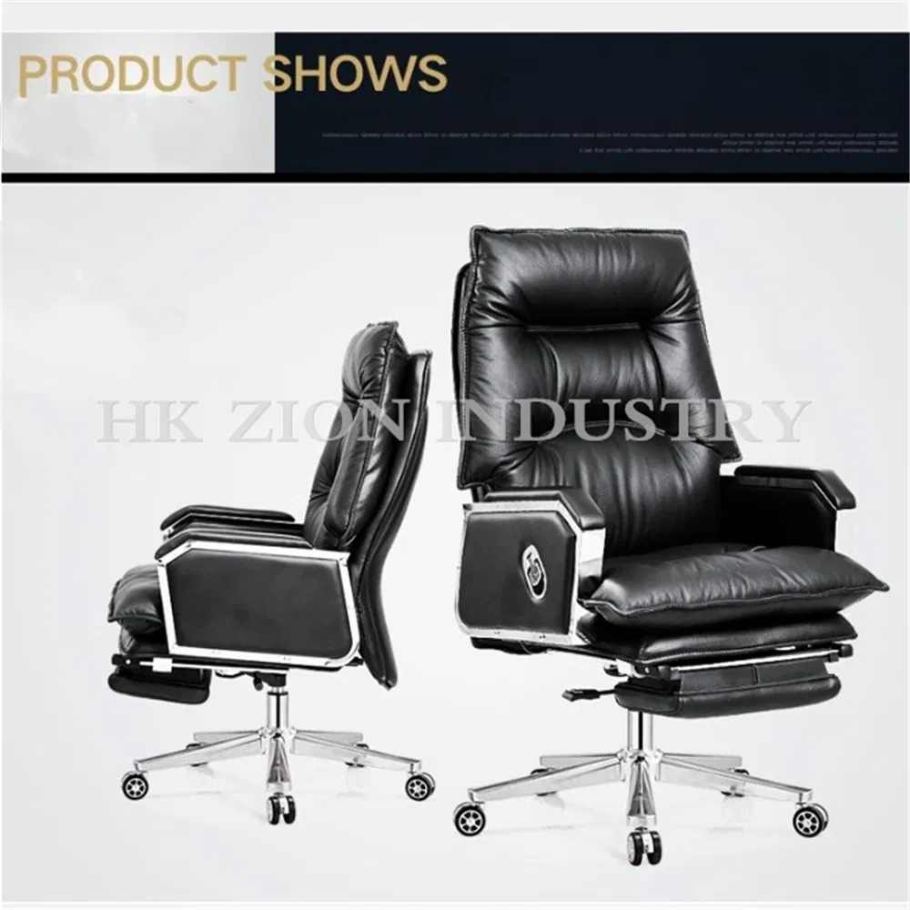 Super Executive Office Chairs for Back Support Swivel Modern Fashion Dining Chair Advanced Genuine Leather Leisure Office Chair