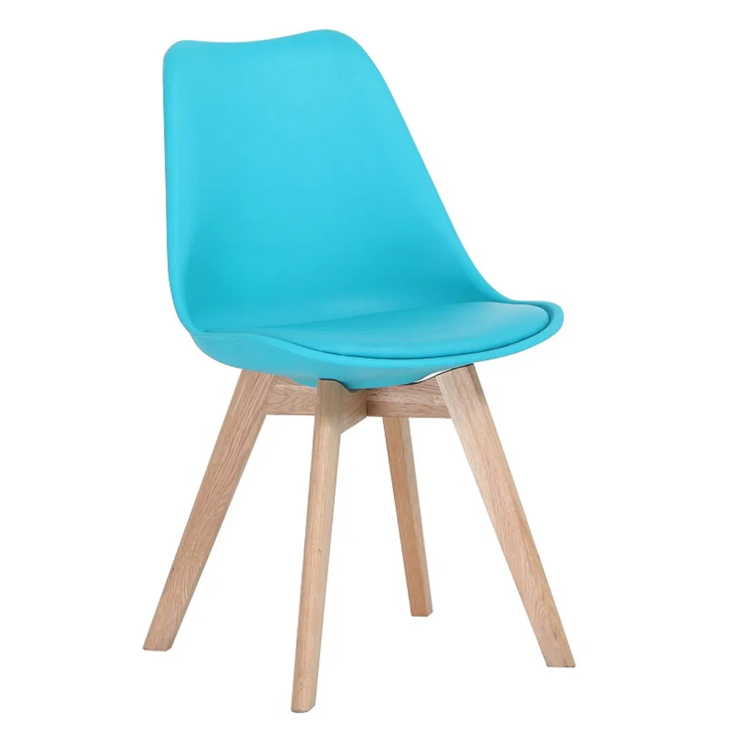 Tulip Stool Table and Chair of Leisure Restaurant Nordic Modern Dining Chairs Wooden Chair