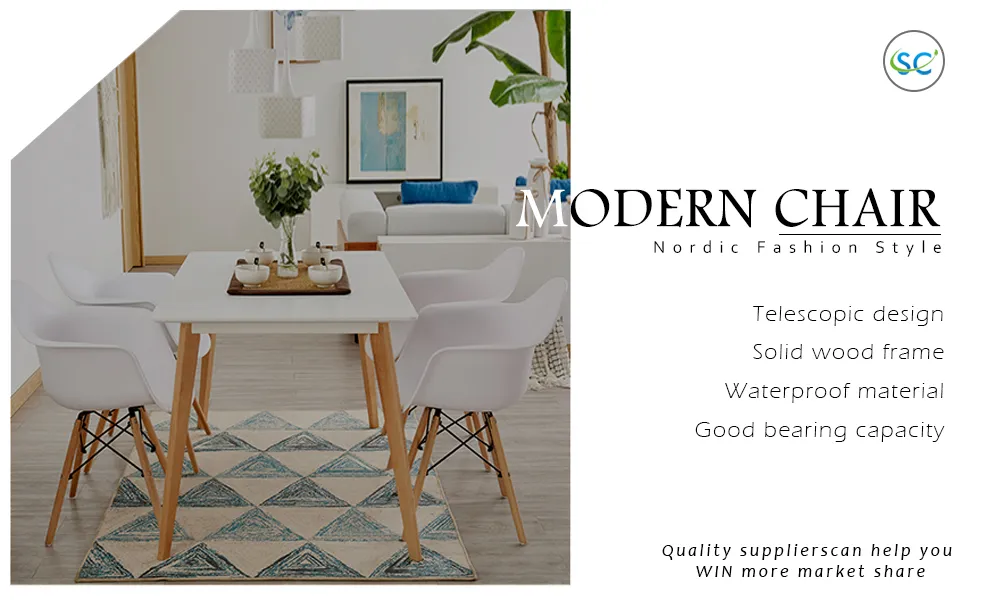 Unfoldable Dining Chair in Bedroom