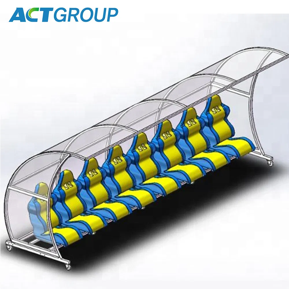 Unti-UV Stadium Bleachers for Football/Soccer Team VIP Seats