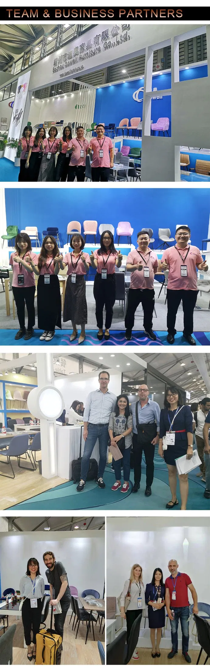 Wholesale Dining Room Furniture Leathaire Upholstered Soft Seat Simple Style Iron Legs Micro Fabric Dining Chair