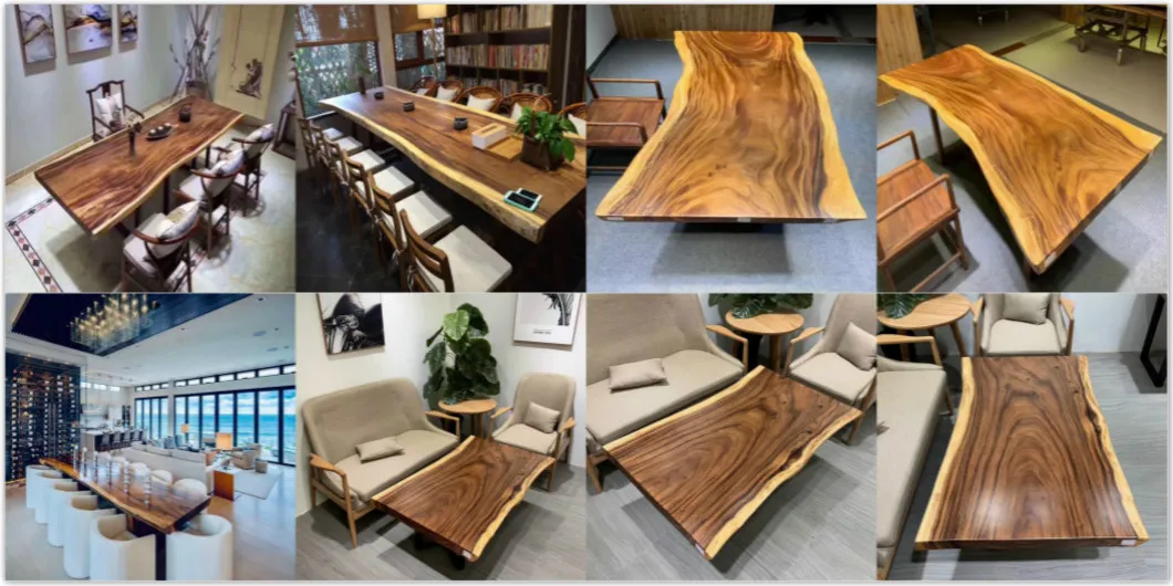 Wood Slab Table Wood Dining Table